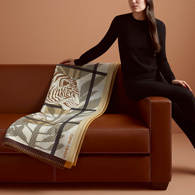 Tigre Altai blanket | Hermès Mainland China